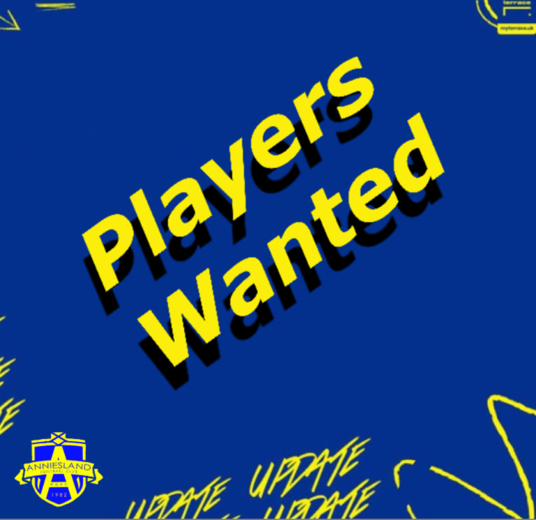 REQUIRED, PLAYERS FOR ALL POSITIONS