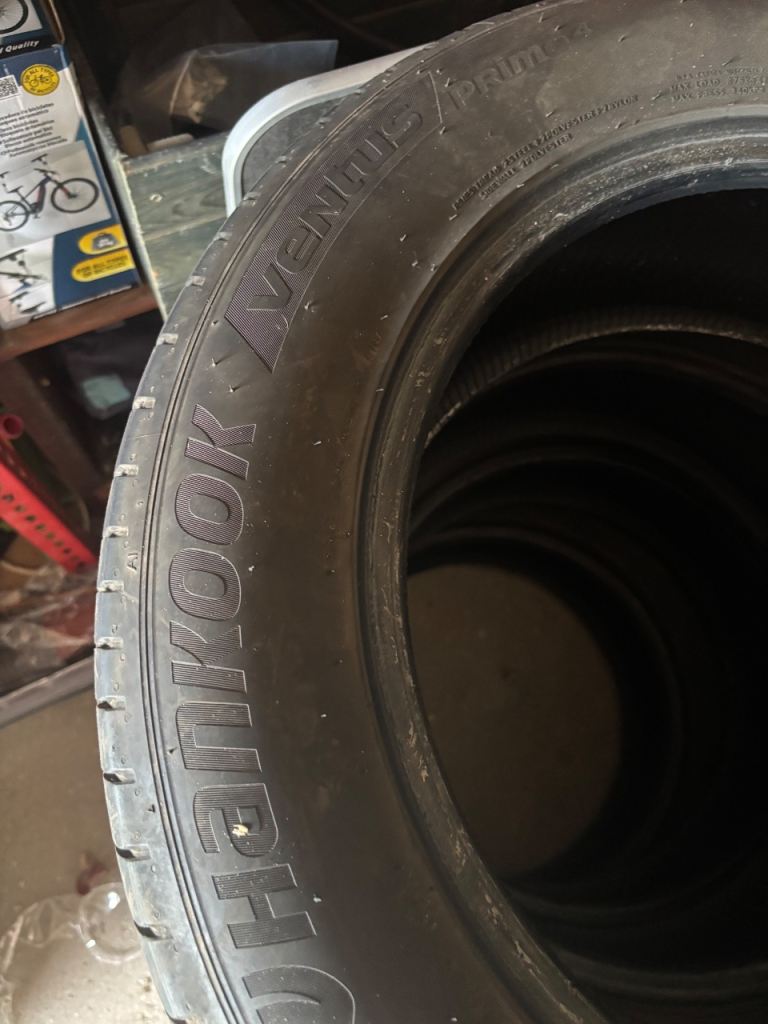 Hancook ventus prime 4 tyres 