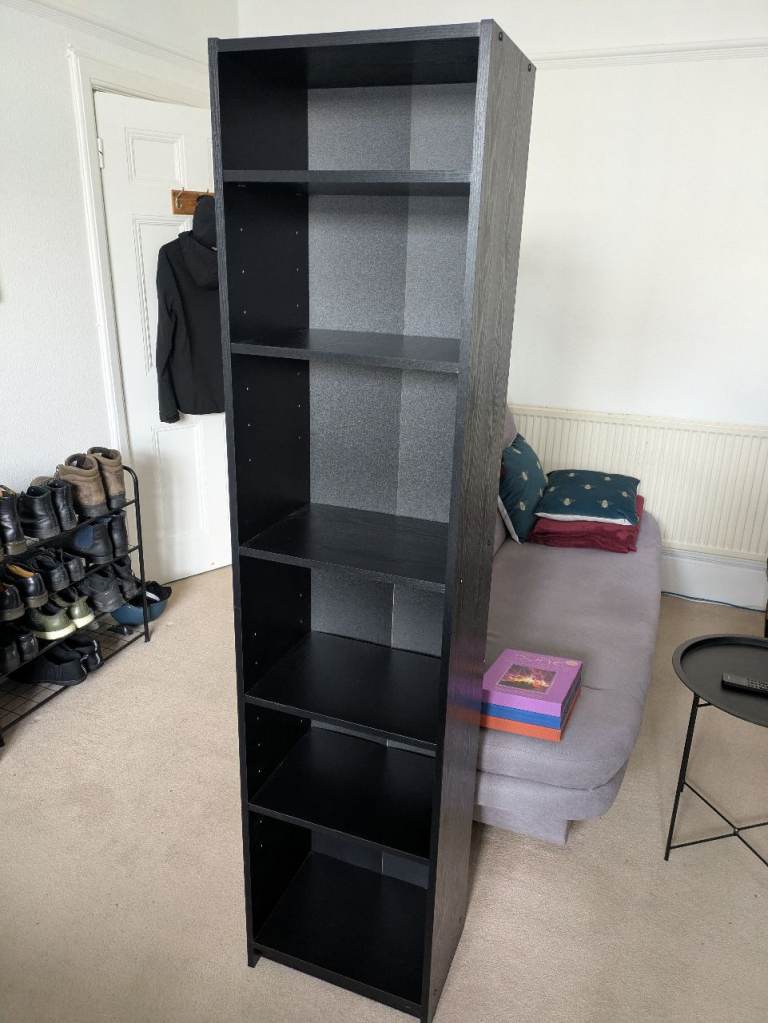 Black IKEA BILLY Bookcase – Excellent Condition – £25 – Collection Only