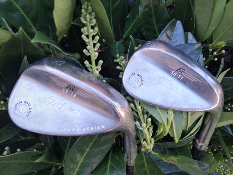 Titleist SM4 52d + 56d.. Callaway Jaws Full Toe 60deg wedge