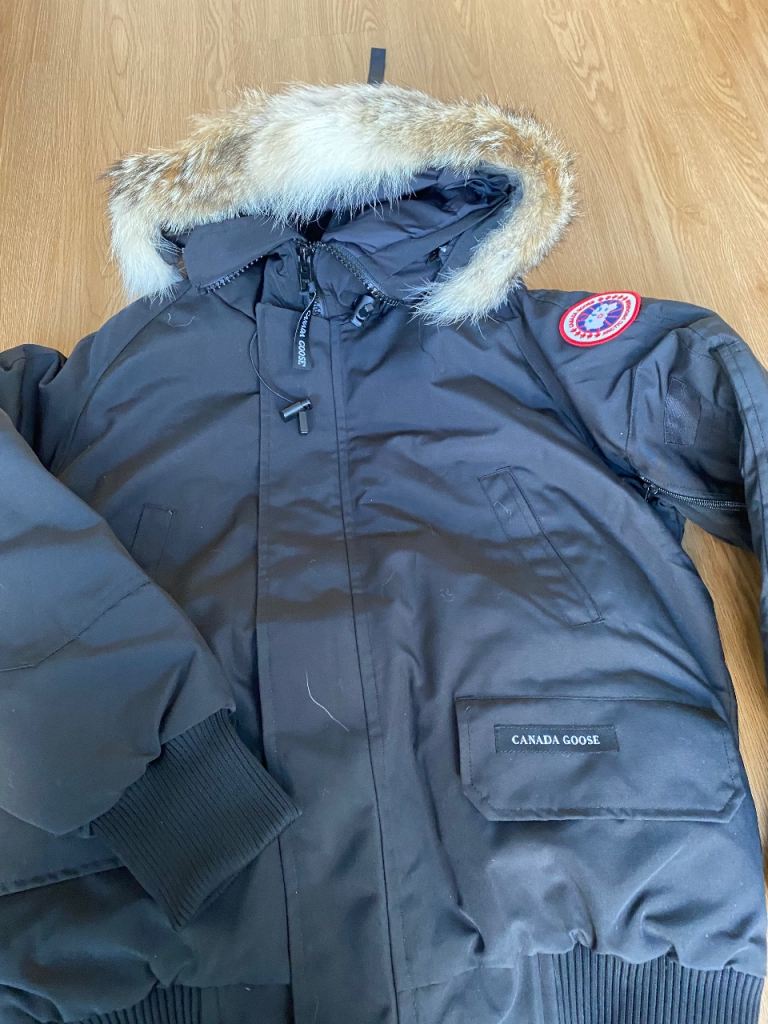 Canada Goose Black Bomber Jacket perfect  Condition