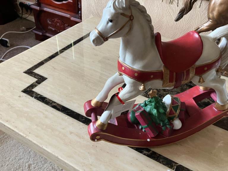 Christmas horse