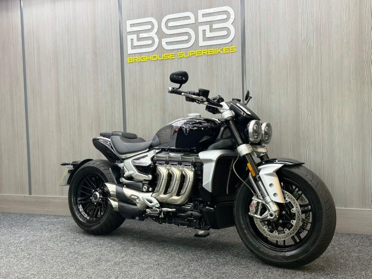 2024 24 Triumph Rocket 3 2.5ltr R Chrome ABS - FSH - LIMITED EDITION