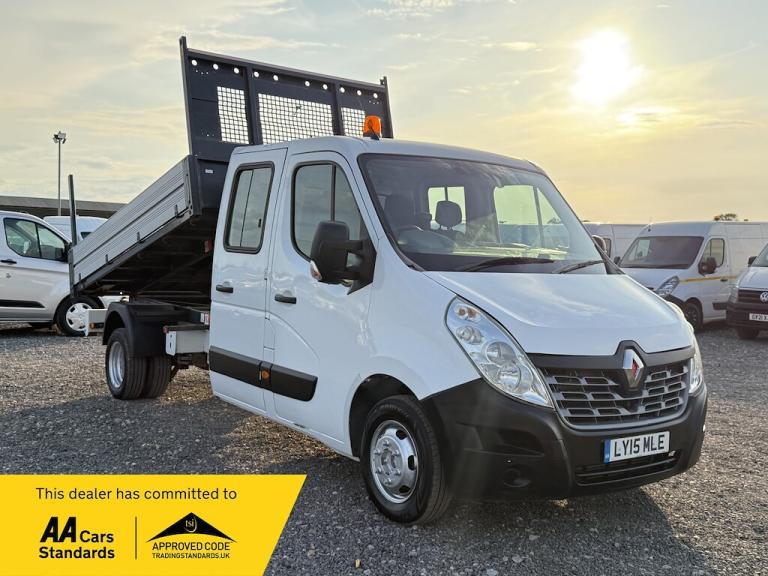 2015 Renault Master LL35TWdCi 125 Business Low Roof D/Cab Tipper CHASSIS CAB DIESEL Manual