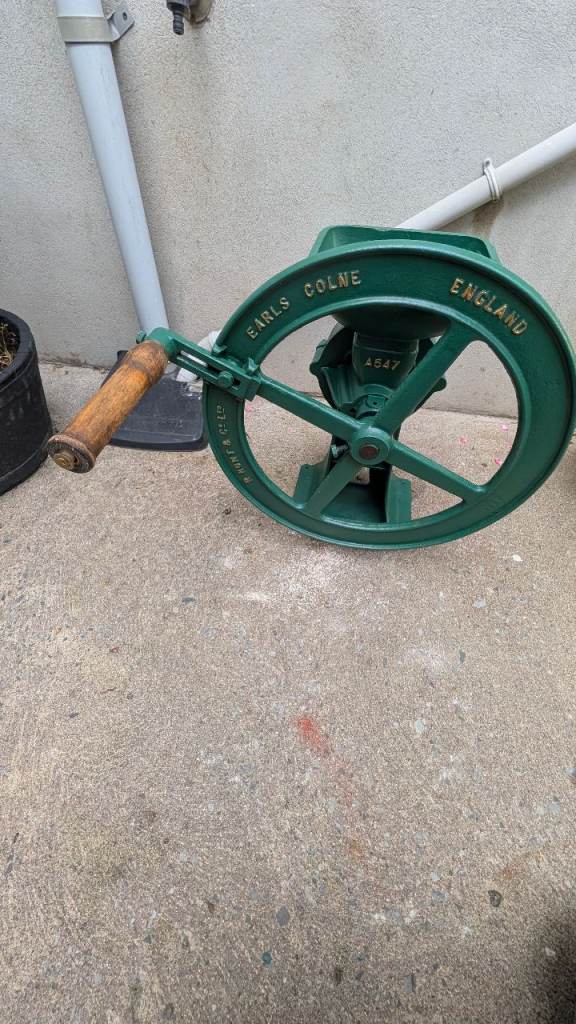 Vintage Hand-Crank Grinder