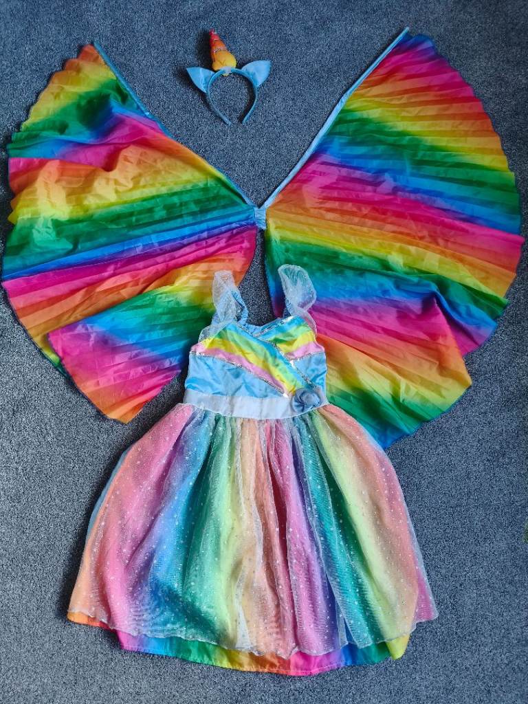 Girls junior unicorn costume age 8 -11