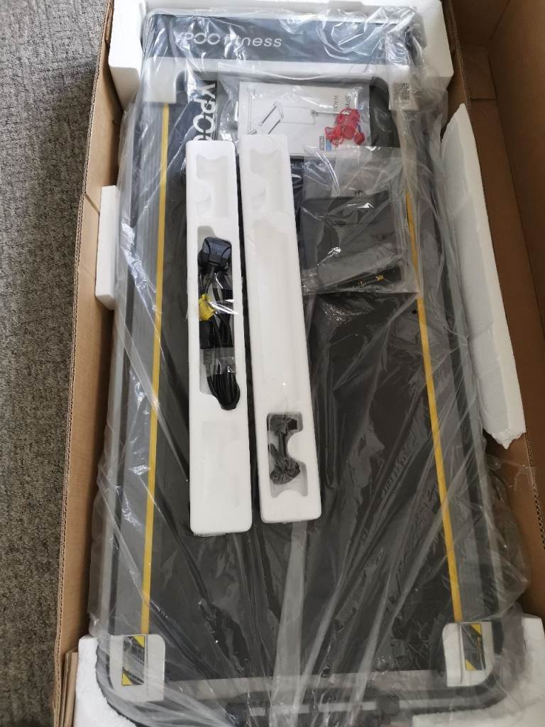 YPOO Fitness Treadmill - Black, Brand New in Box