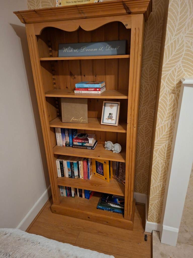 PINE BOOKCASE
