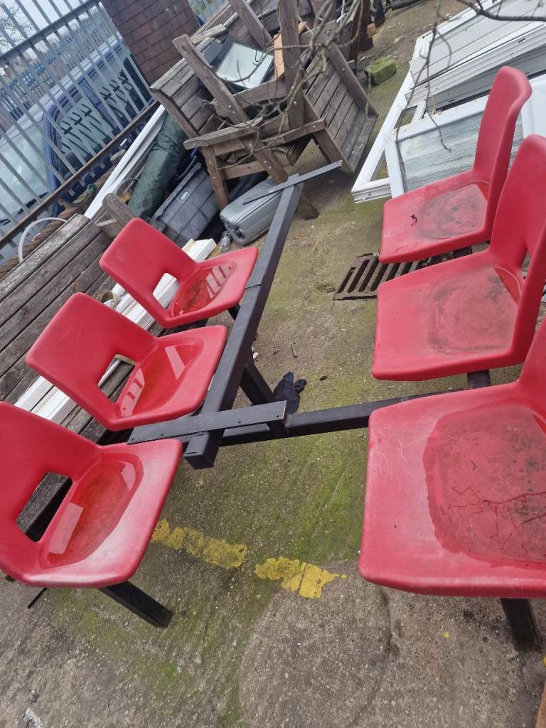 Canteen table and chairs