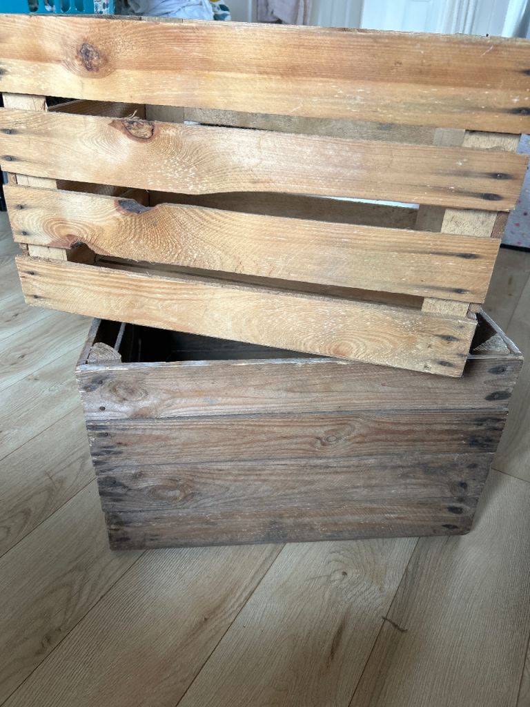 Wedding Decoration Apple crates x 2
