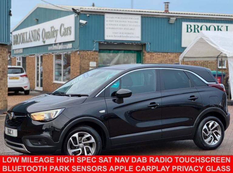 2018 Vauxhall Crossland X 1.2 Tech Line Nav SUV 5 Door Mineral Petrol Manual Euro 6 (83 ps) HATCH...