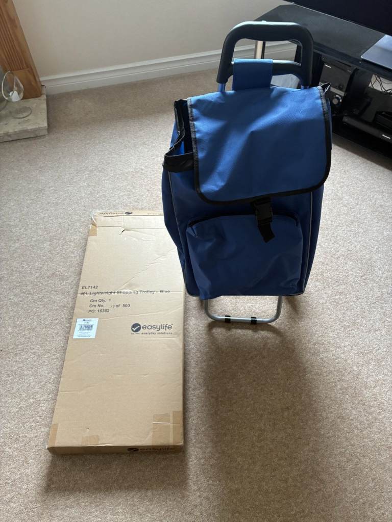 Easylife Shopping Trolley - Blue