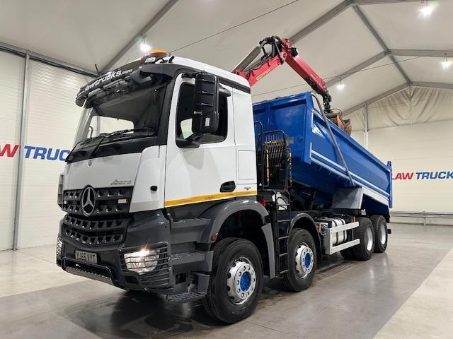 Mercedes Actros 3240 8x4 Steel Tipper Grab