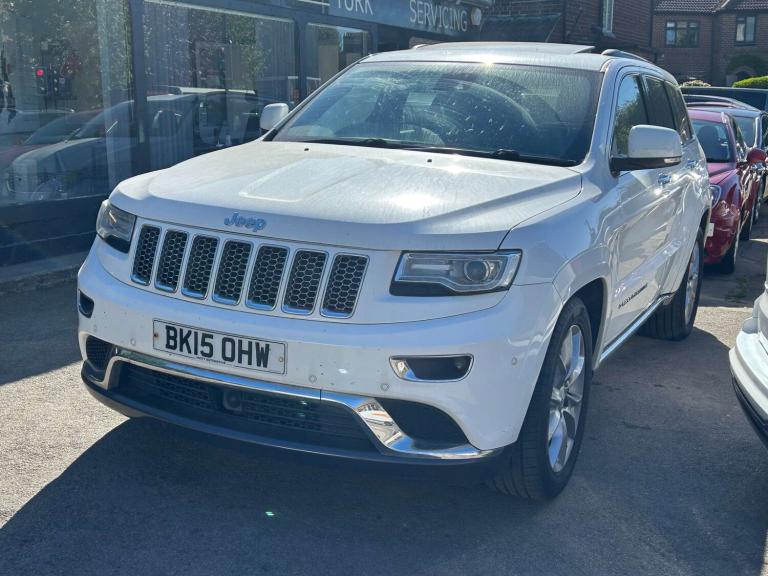2015 Jeep Grand Cherokee 3.0 Grand Cherokee Summit CRD Auto 4WD 5dr SUV Diesel Automatic