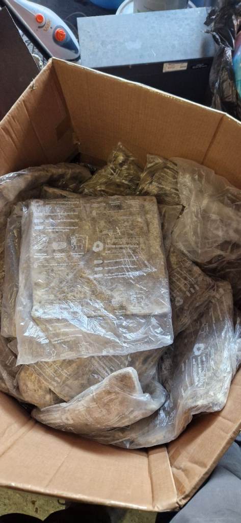 FREE to collector wool insulation