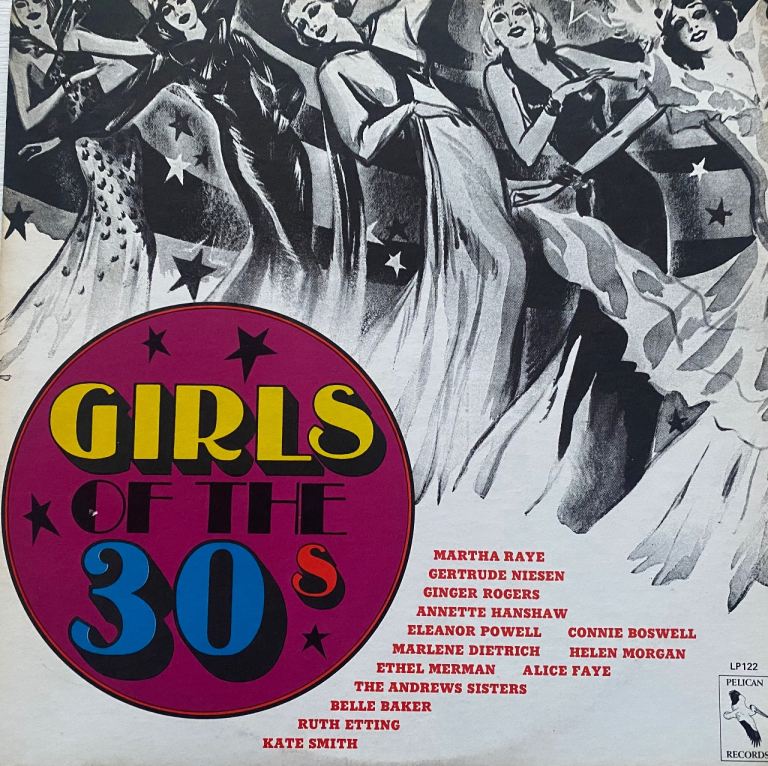 Girls Of The 1930’s Vinyl 1974 LP Pelican Records 
