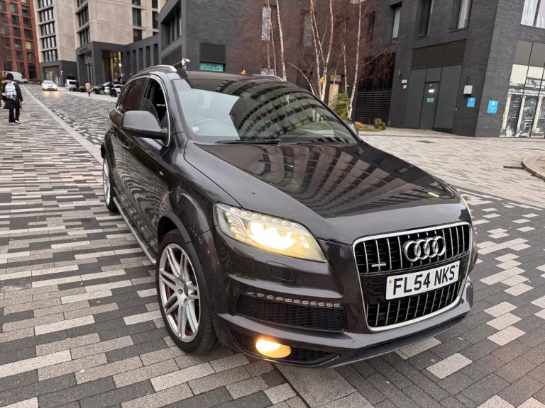 2009 AUDI Q7 3.0 TDI QUATTRO S LINE  TIPTRONIC AUTO DIESEL  7 SEATER 5dr GREY 