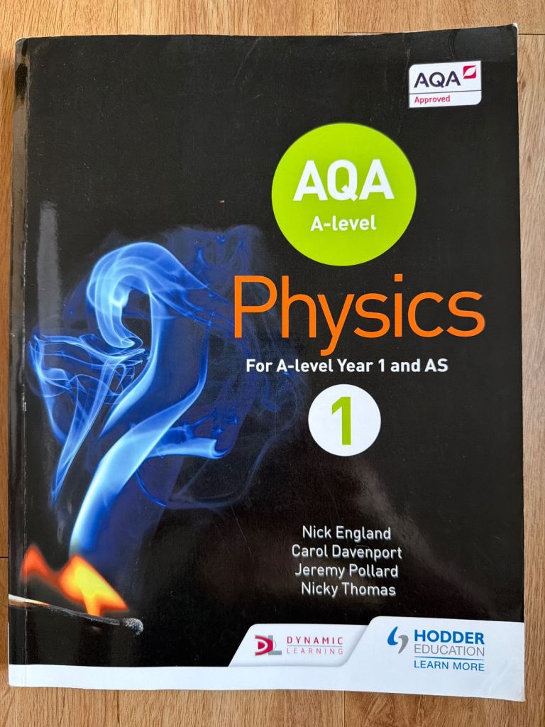 Hidden Education AQA Physics for A Level book 1