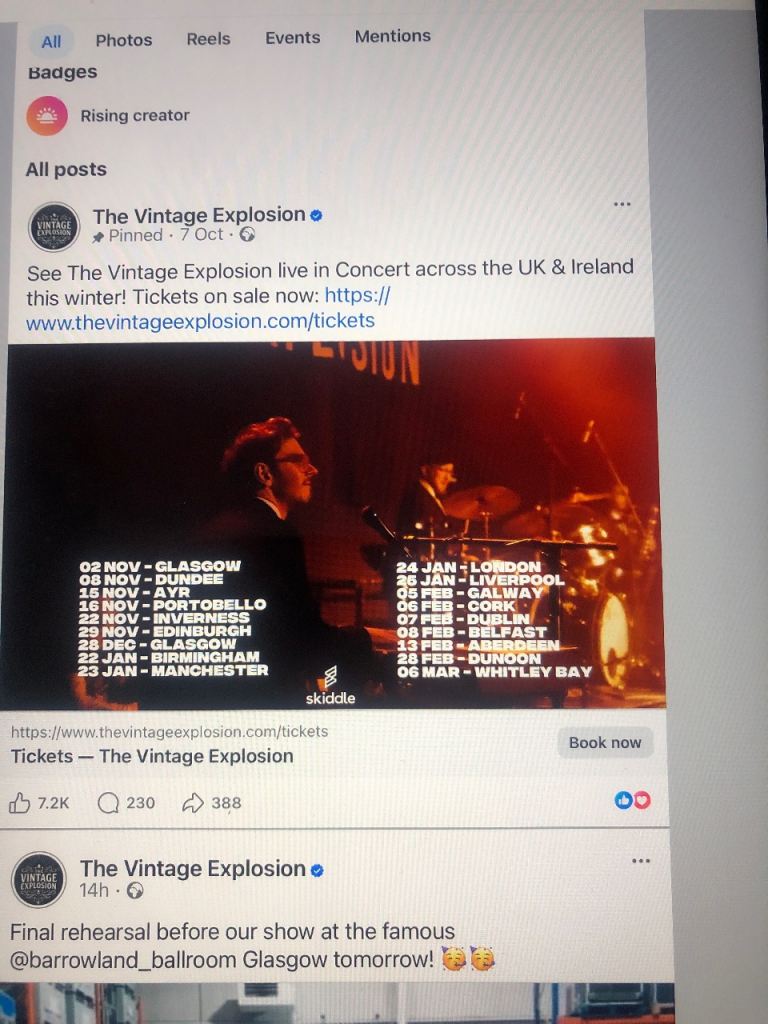 The Vintage Explosion 