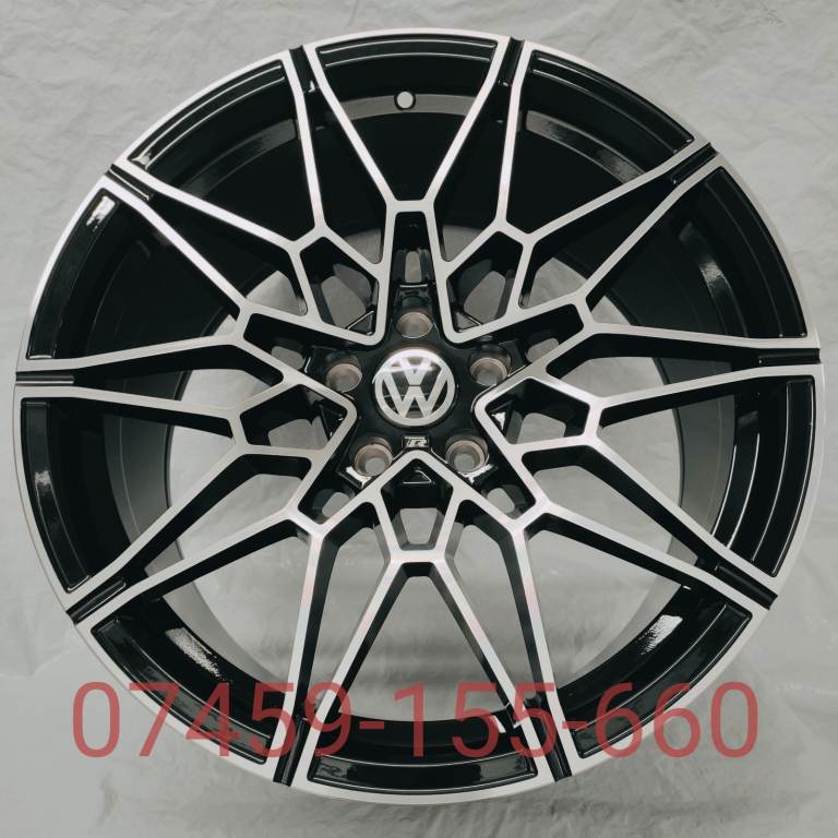 4X NEW ALLOY WHEELS (18" INCH ALLOYS) VW VOLKsWAGEN VAN TRANSPORTER T5 T5.1 T6 T6.1