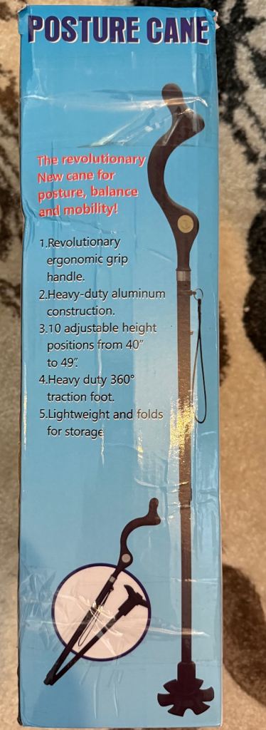New Posture Cane – Adjustable Mobility Aid
