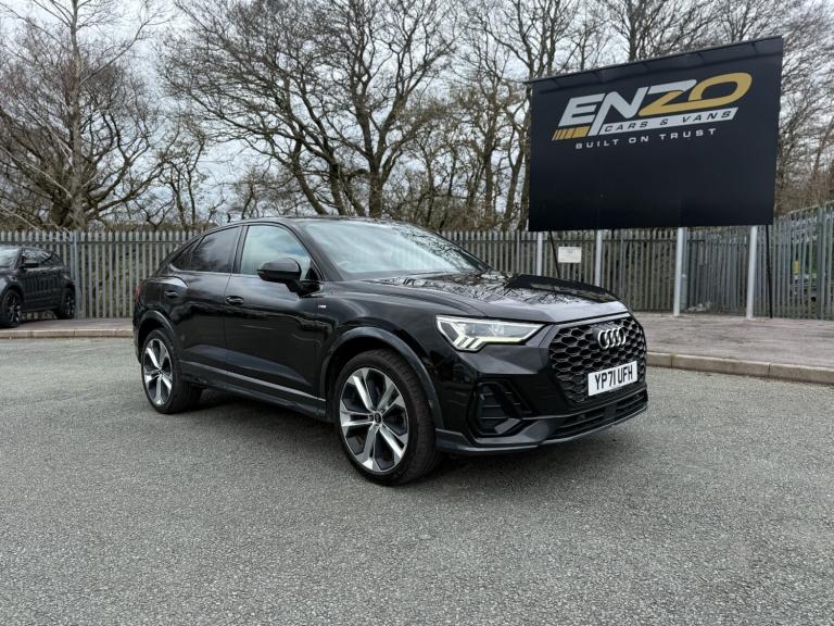 2021 71 REG AUDI Q3 S LINE BLACK EDITION 1.4 PETROL TFSI E AUTOMATIC 5 DOOR SUV