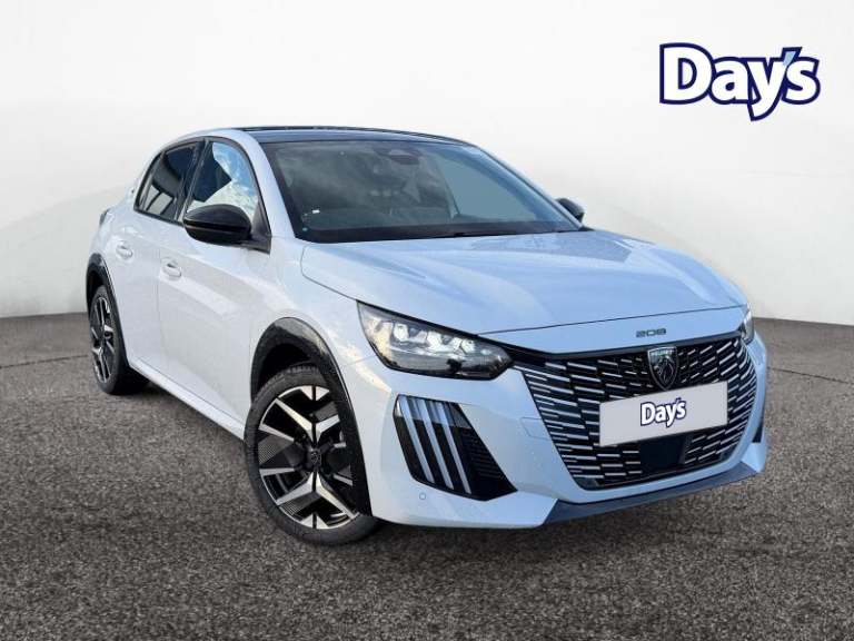 2025 Peugeot 208 GT 5dr 1.2 PureTech 100PS Manual Hatchback Petrol Manual