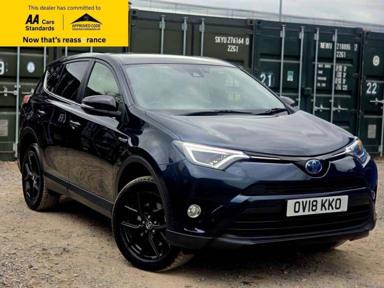 2018 Toyota RAV4 2.5 VVT-h Excel SUV 5dr Petrol Hybrid CVT 4WD Euro 6 (s/s) (197 ps) SUV Hybrid A...