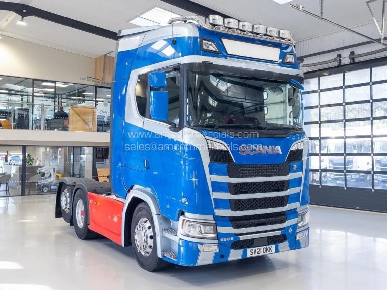 2021 (21) SCANIA S650 V8 6X2 TAG HIGH CAB