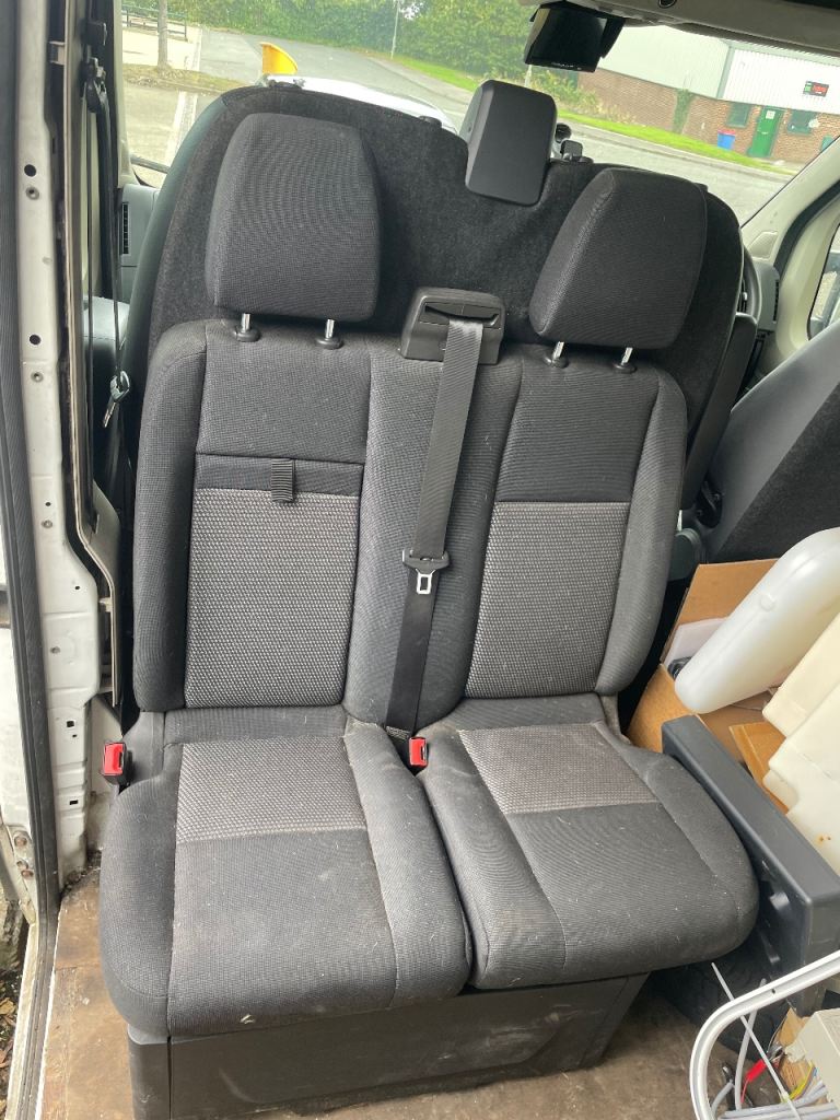  FORD TRANSIT MK8 350 FRONT SEAT PASSENGER DOUBLE SEAT