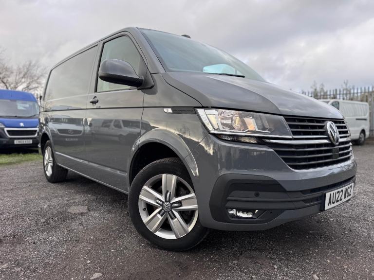 2022 Volkswagen Transporter T6.1 Highline 150 BHP. Pure Grey. 6 Sp Manual. AC. 
