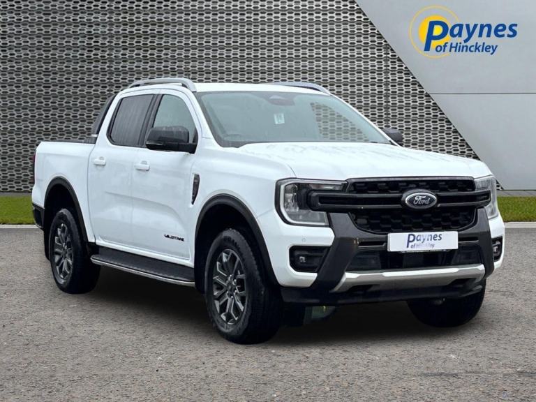 2024 Ford Ranger Wildtrak 4x4 Double Cab 2.0L 205PS AUTO Frozen White NAV AC