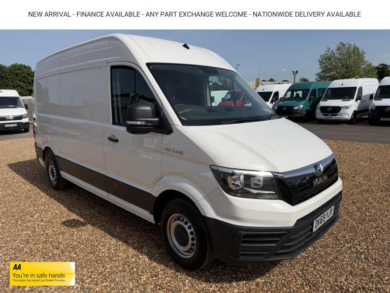 2019 MAN TGE 2.0 3140d Panel Van 5dr Diesel Manual FWD Standard Medium Roof Euro 6 (s/s) Panel Va...