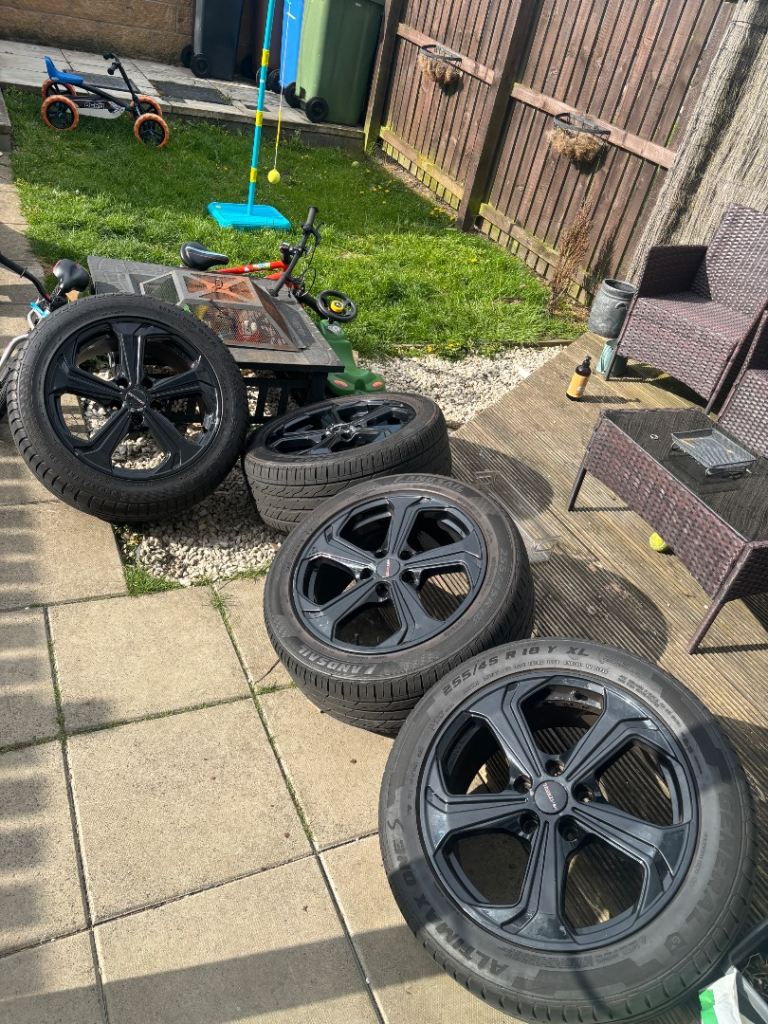 18 Inch Sportline Alloys And Tyers VW T5 T5.1 T6 5x120