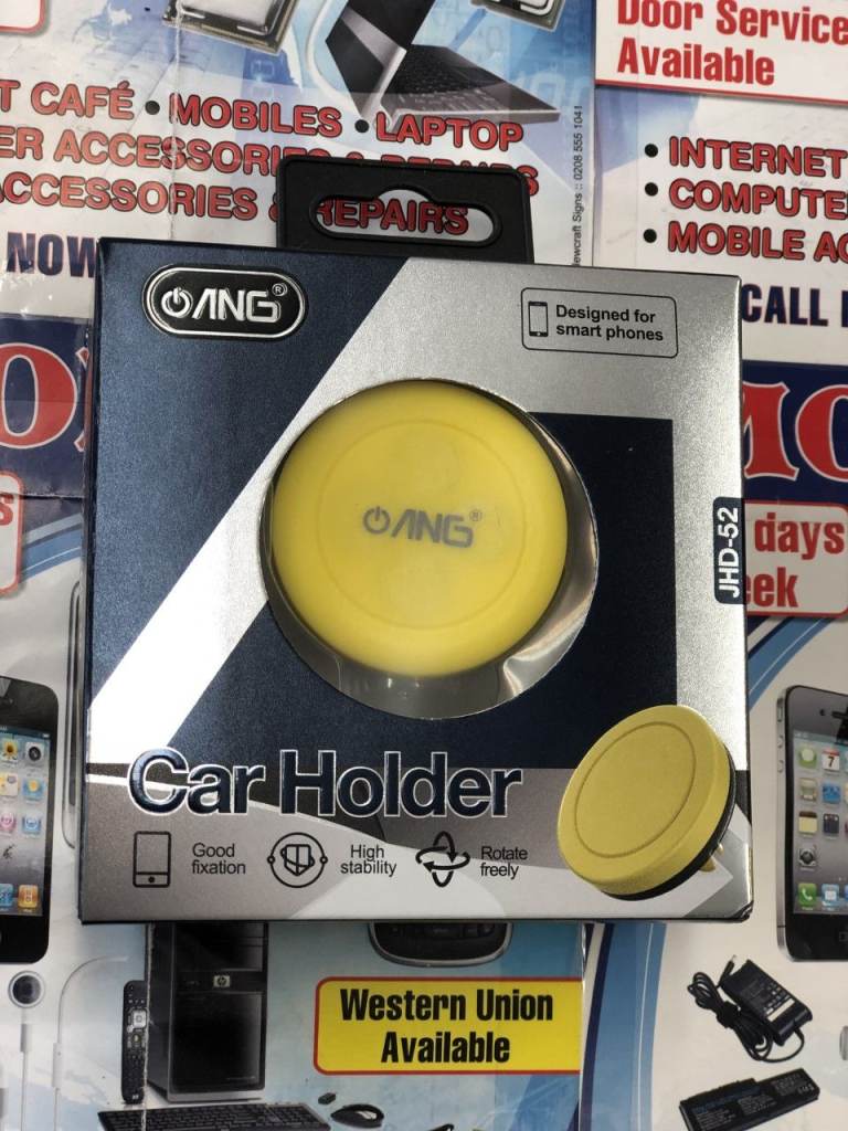 ANG Airvent Clip on 360 rotating Mobile Phone Car Holder
