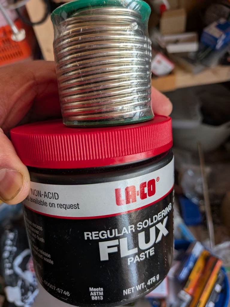 Brand new flux and lead free soldering 