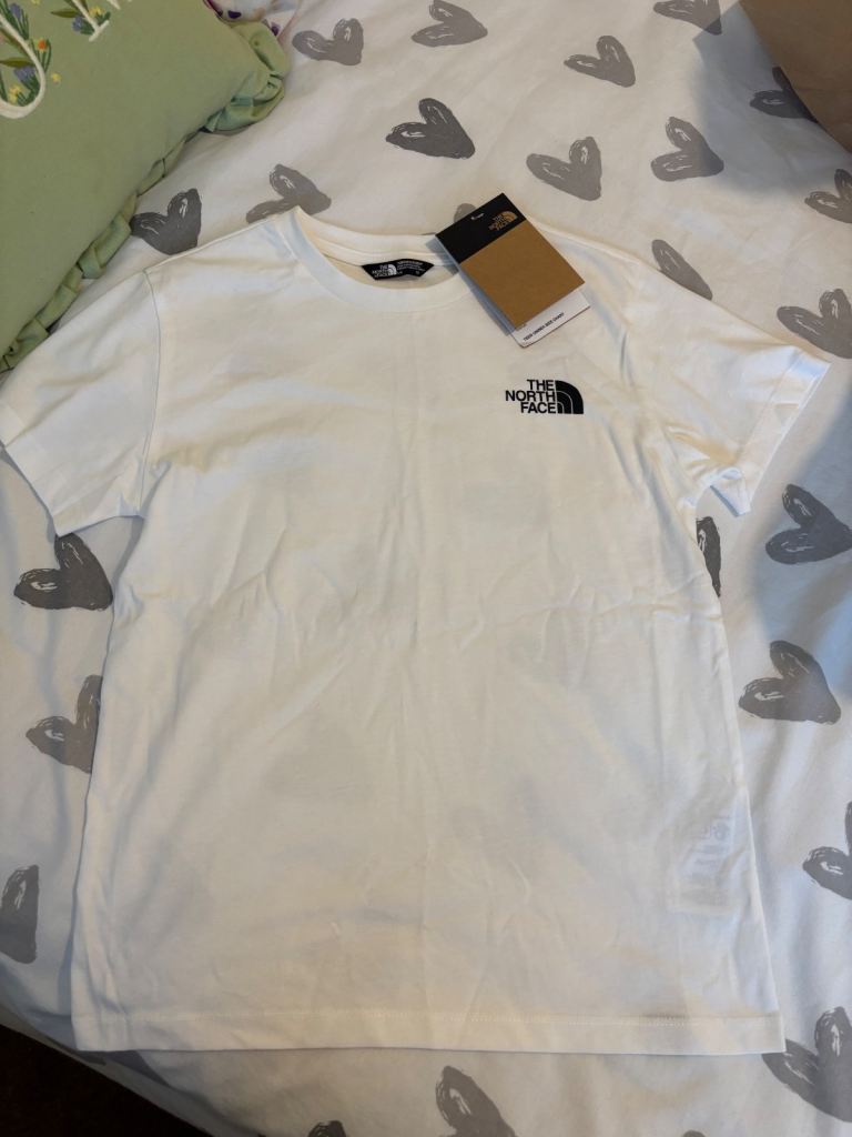 image for Boys North Face t shirt/brand new 
