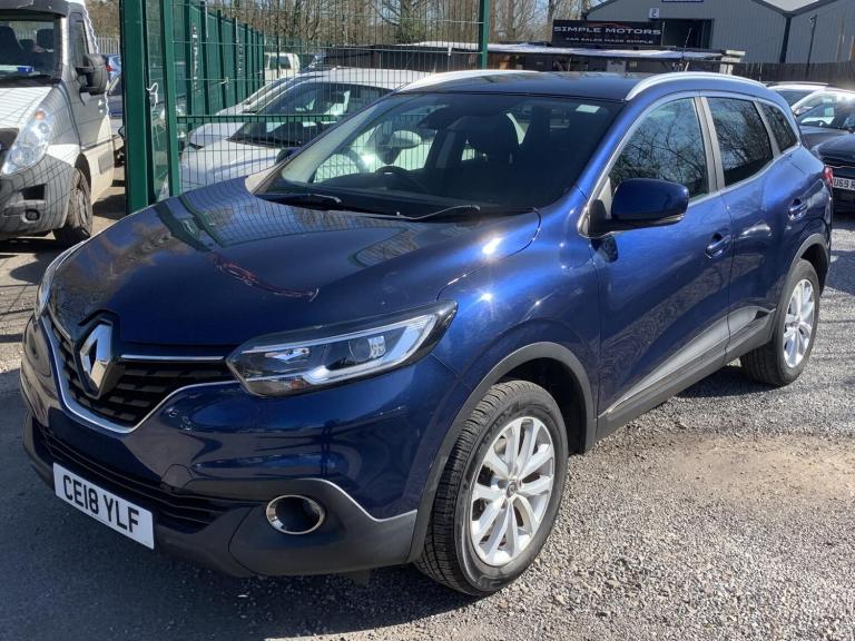 2018 Renault Kadjar 1.5 dCi Dynamique Nav SUV 5dr Diesel Manual Euro 6 (s/s) (110 ps) SUV Diesel ...