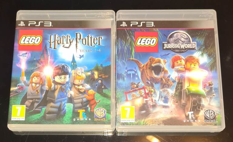 PlayStation 3 Lego Harry Potter 1-4 & Jurassic World Games