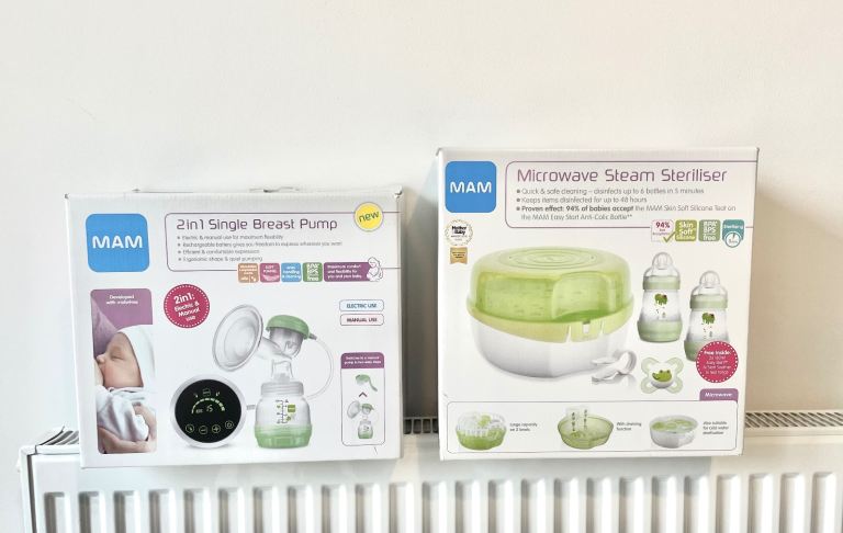 MAM pump & steriliser