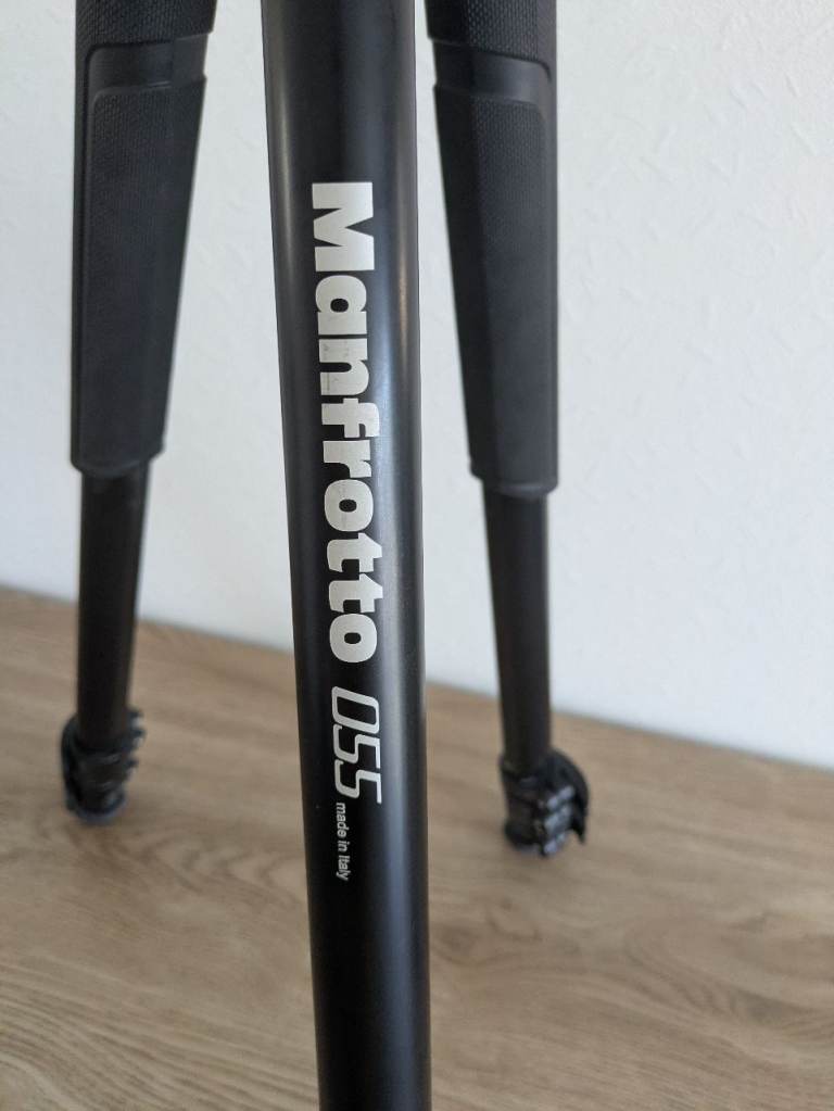 Manfrotto 055 Tripod. 