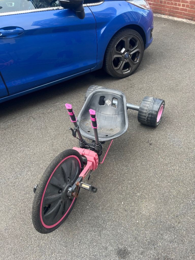 Huffy Slider Trike – Pink - pedal go kart