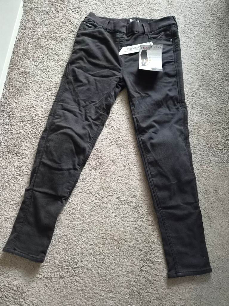 Ladies Bull-it Fury EVO Covec Skinny Jeggings - Black