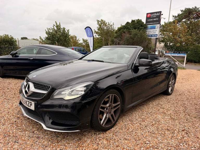 2013 Mercedes-Benz E Class E250 CDI AMG Sport 2dr 7G-Tronic CONVERTIBLE DIESEL Automatic