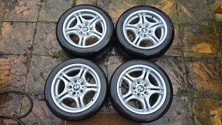 BMW E46 Style 68 wheels with new tyres