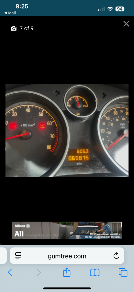 Very nice and cool Vauxhall, ZAFIRA, MPV, 2010, Manual, 1598 (cc), 5 doors