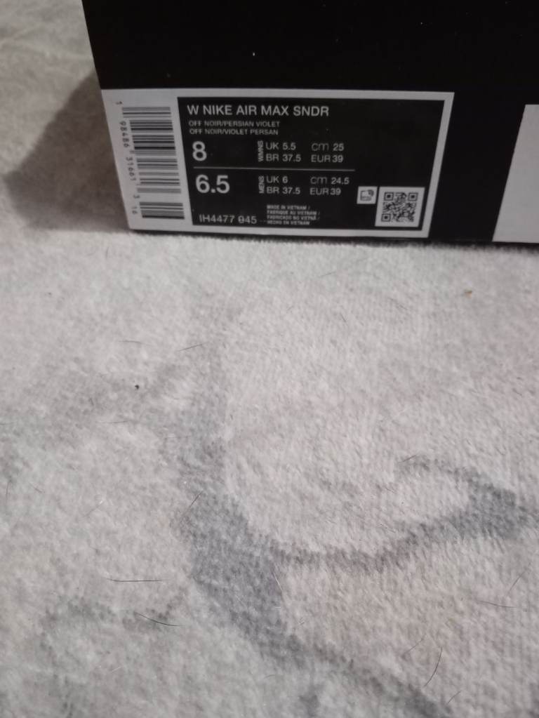 Brand New Nike Air Max SNDR Trainers - UK Size 6.5