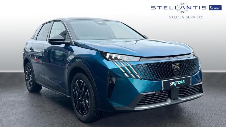2025 Peugeot 3008 1.2 HYBRID GT SUV 5dr Petrol Hybrid e-DSC6 Euro 6 (s/s) (136 ps) SUV Hybrid Aut...