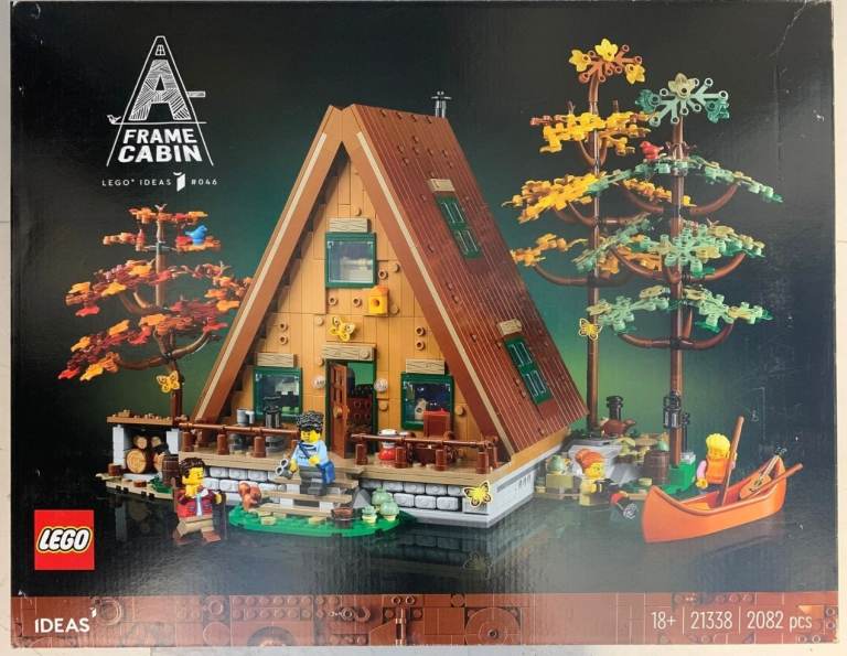 image for LEGO 21338 Ideas: A-Frame Cabin