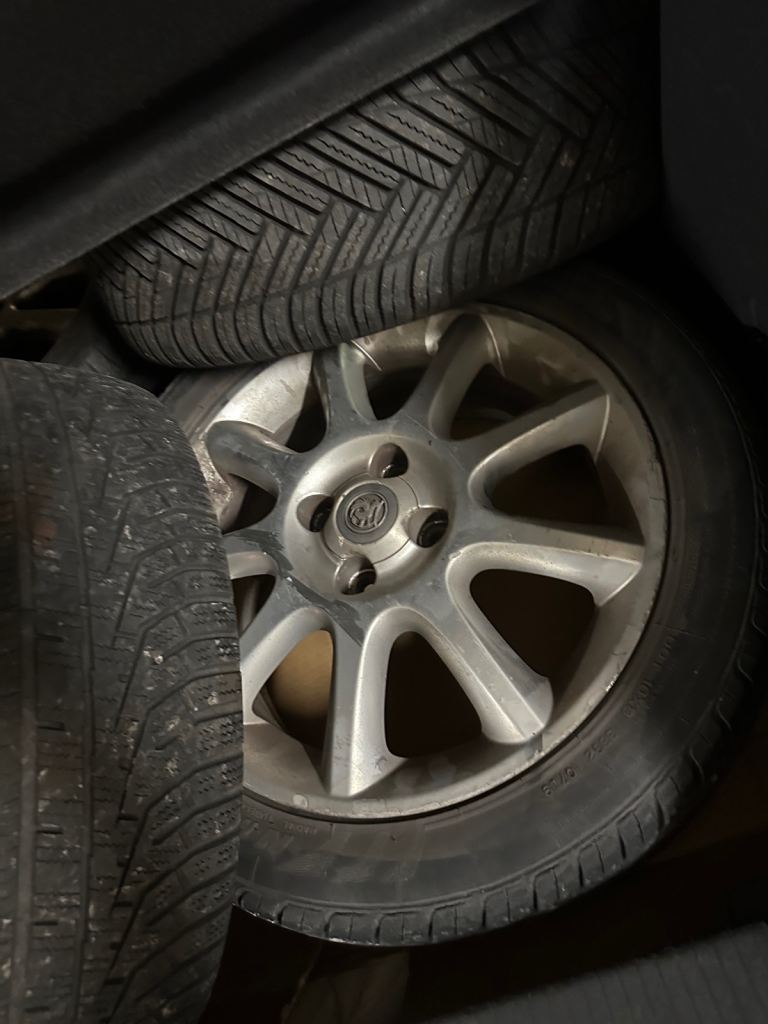 Vauxhall corsa 16inch alloys and tyres 